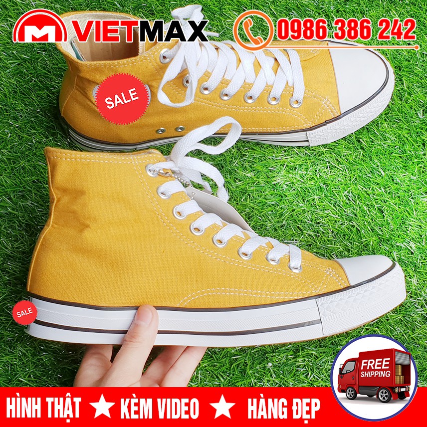 🔥 [HOT 1970S] Giày Thể Thao Sneaker CV 1970s Vàng Cổ Cao Hàng Sale | BigBuy360 - bigbuy360.vn