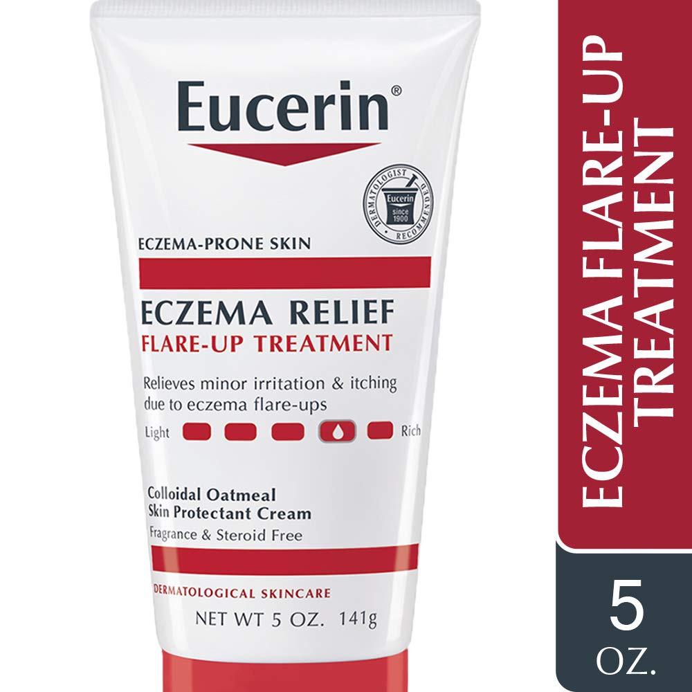 Kem giảm chàm Eucerin Eczema Relief cho bé từ 3 tháng và người lớn.