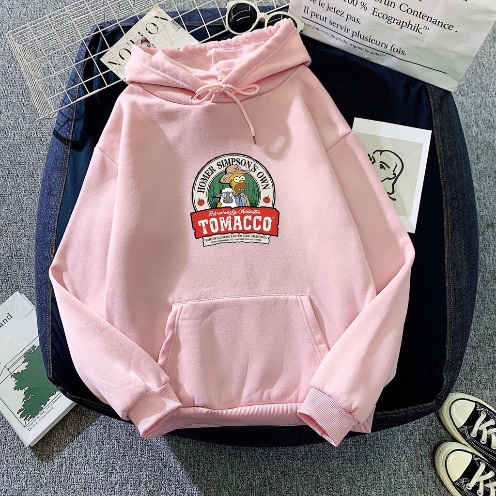 Áo Nỉ Hoodie Hoạt Hình TOMACCO Đáng Yêu Áo Form Rộng Unisex Chất Nỉ Mềm Mại Dày Dặn Style Hàn Quốc HOT TREND bb hoodie