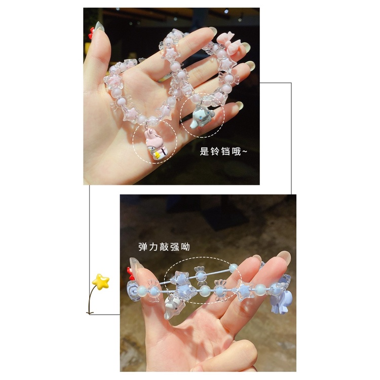 Vòng Tay Màu Kẹo Ngọt Họa Tiết Hoạt Hình