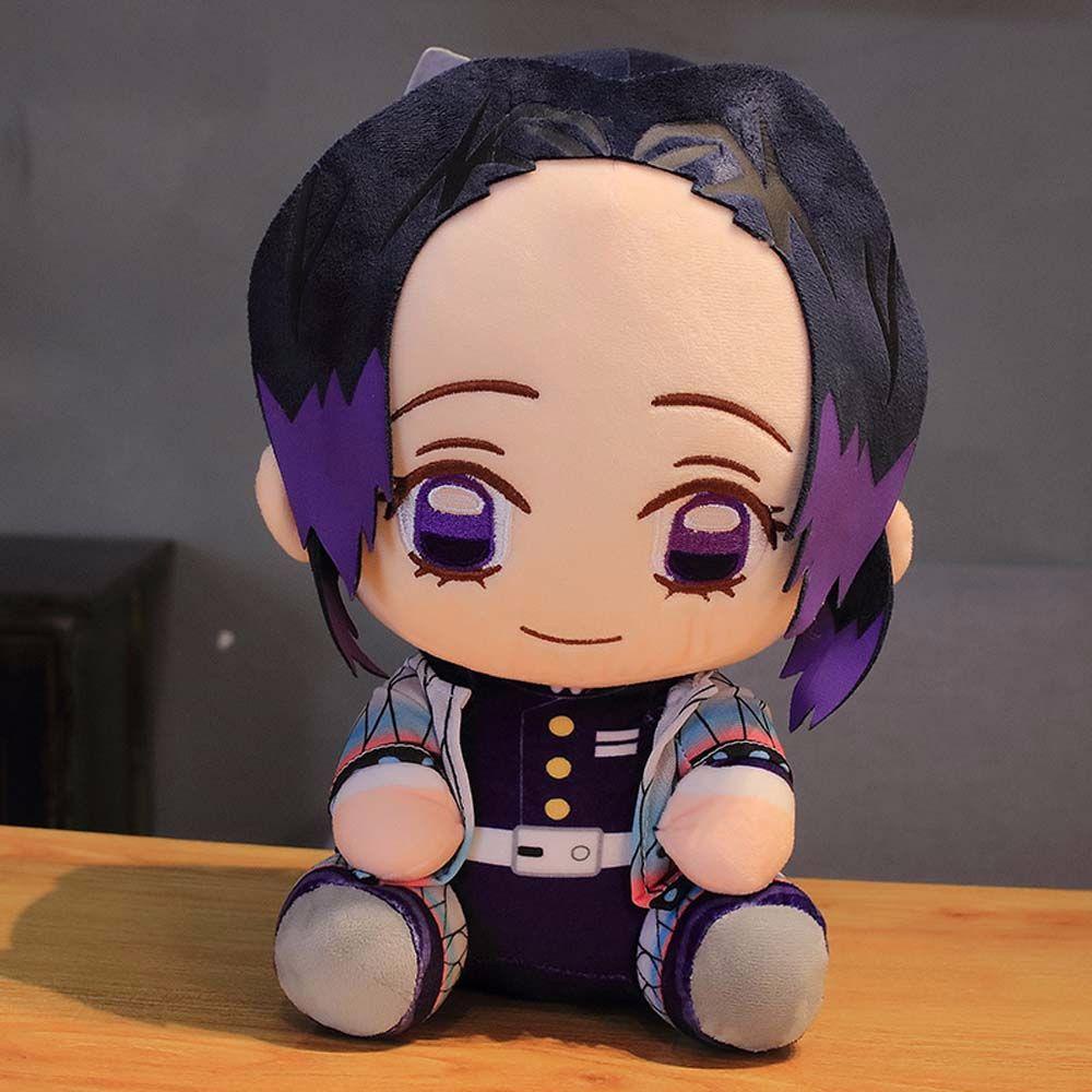 Thú Nhồi Bông Hình Nhân Vật Hoạt Hình Demon Slayer 20CM Kamado Tanjirou Kimetsu no Yaiba Kamado Nezuko Làm Quà Tặng Cho Bé 20