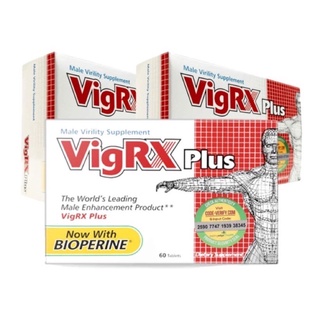 VigRX Plus Male Virility Herbal Dietary Supplement Pill 60v