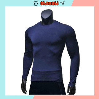 Áo giữ nhiệt nam nữ dài tay thể thao tập gym nam chất liệu thun ôm body