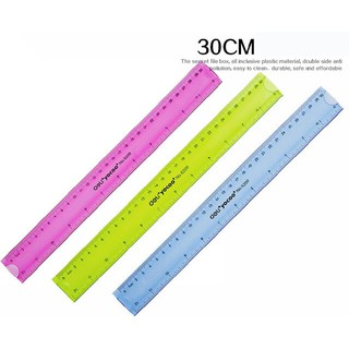 [ HCM ] THƯỚC DẺO 30cm/12in DELI 6209