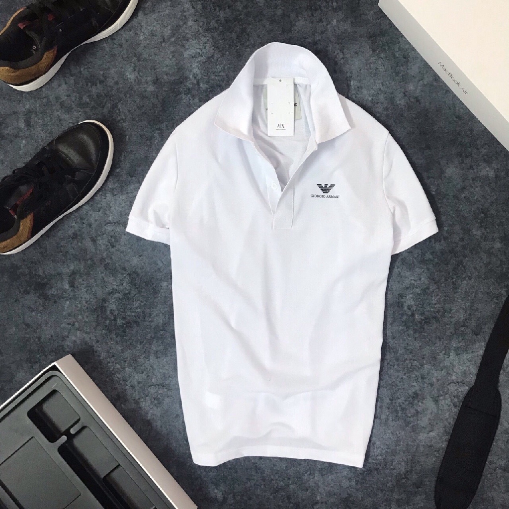 ÁO THUN NAM CỔ BẺ MÀU TRƠN IN LOGO ĐẠI BÀNG - LZ FASHION - IW006 | BigBuy360 - bigbuy360.vn