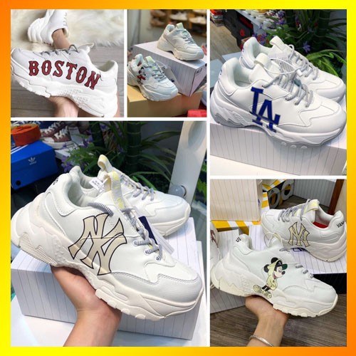 [miễn phí đổi trả] Giày thể thao sneaker 𝐌𝐋𝐁 boston , ny vàng, la, mickey đỏ, mickey vàng full bill box