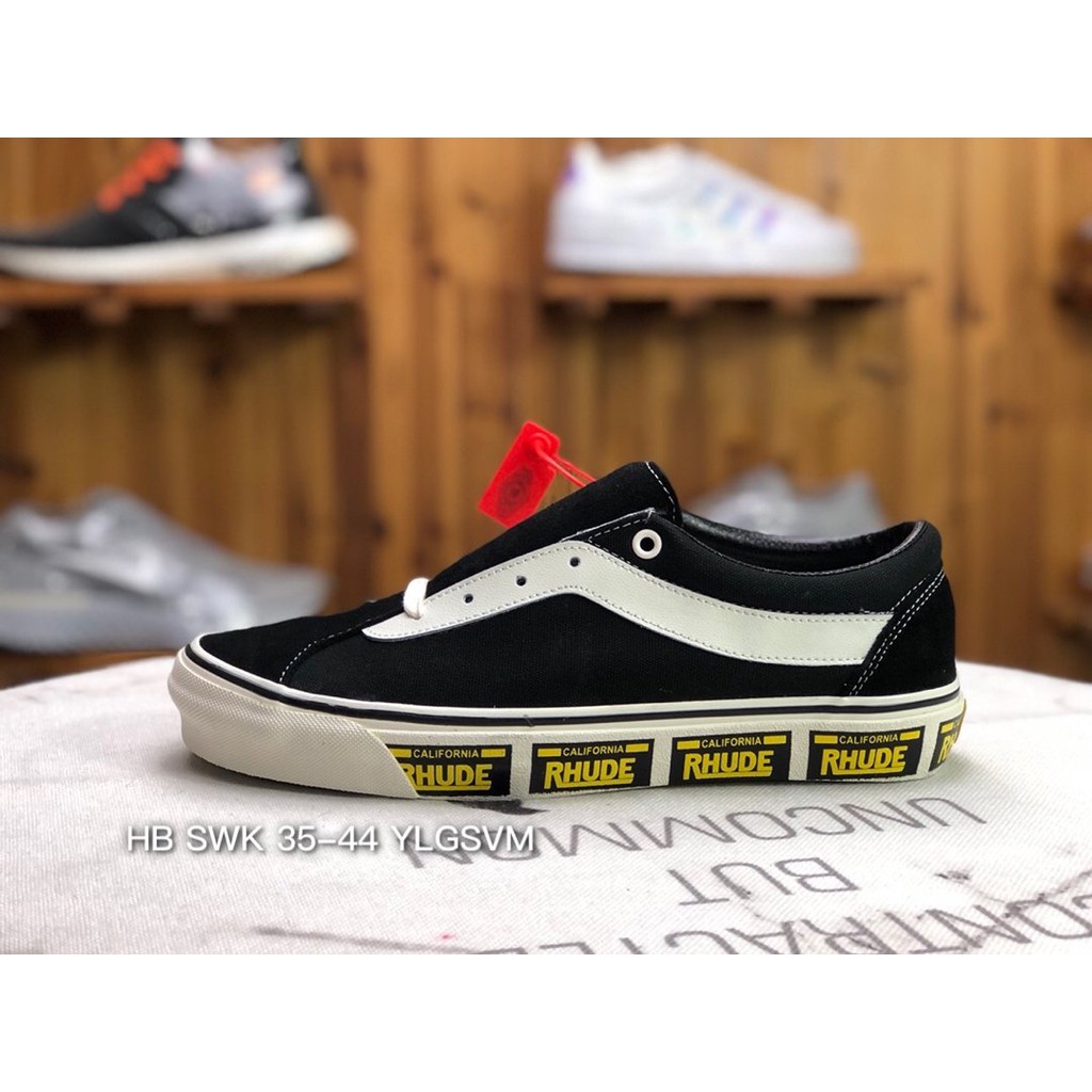 📦 FULLBOX 🌐 ORDER  🎀 SALE 50% 🎀 💯 ẢNH THẬT 🏷 Vans x Rhude Bold Ni VN0A3WLPTHF 🏷 👟 GIÀY NAM NỮ 👟