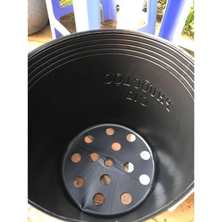 Chậu nhựa đen 33cmx27cm