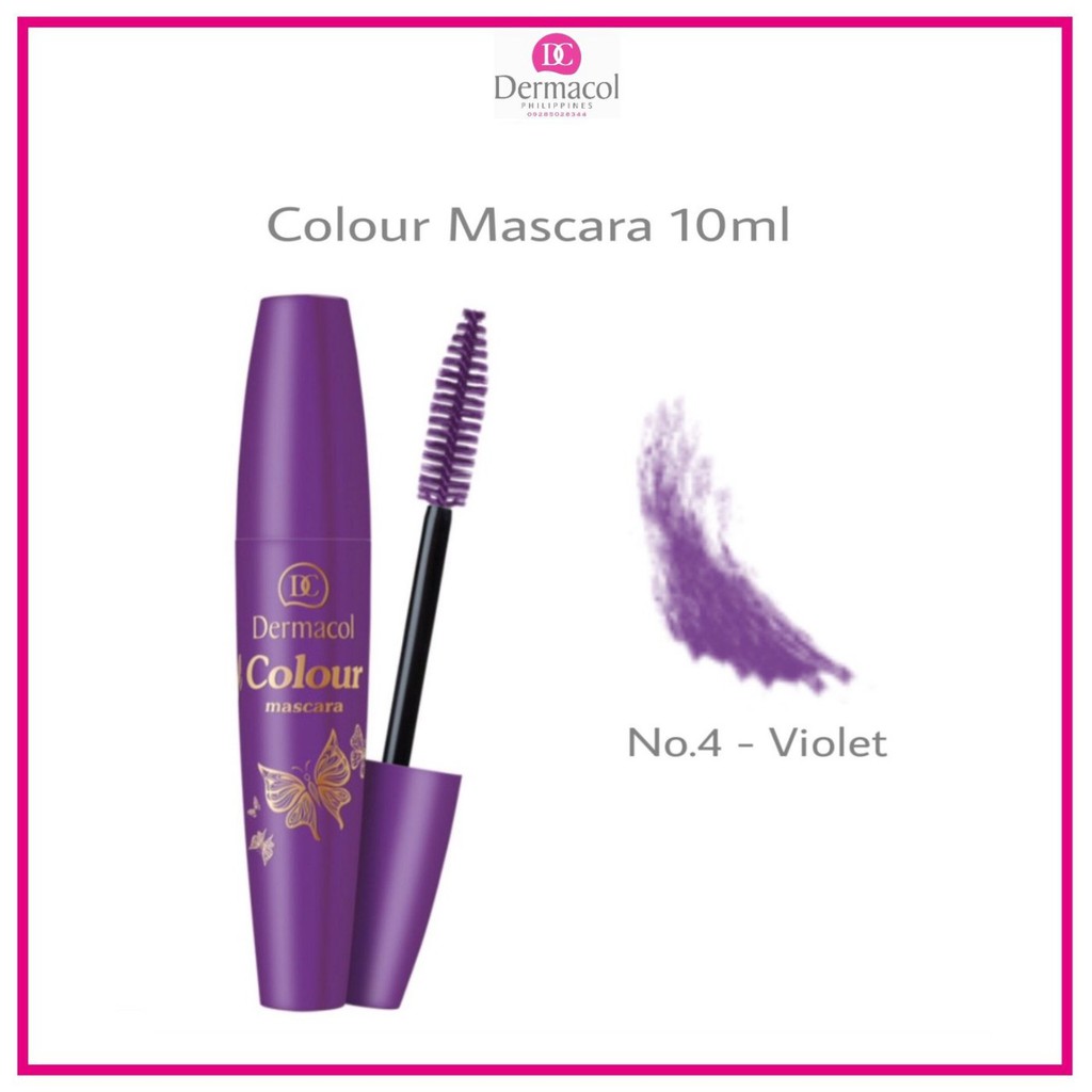 Chuốt Mi Dermacol Colour Mascara Màu Sắc Làm Dài Và Dày Mi 10ml