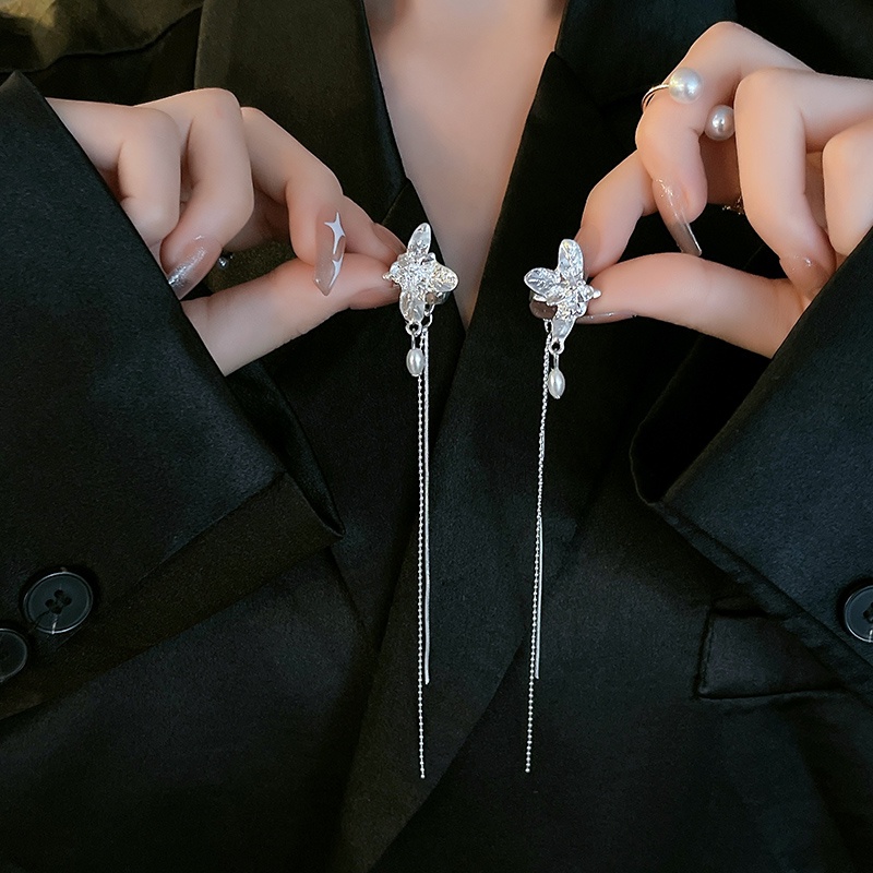 Bông tai Bell Mew kẹp vành tai phong cách mới lạ BT277