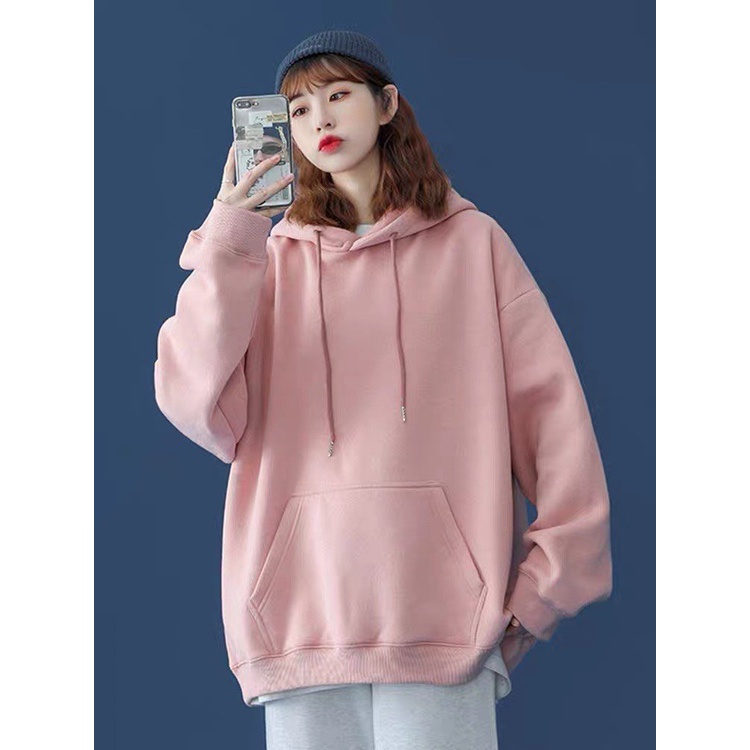 Áo hoodie basic cao cấp, áo nỉ bông trơn ( nhiều màu, nhiều size) chui đầu nhiều màu nam nữ | BigBuy360 - bigbuy360.vn