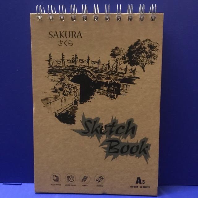 SỔ VẼ SKETCH BOOK SAKURA 30 TỜ(A5/A4/A3)