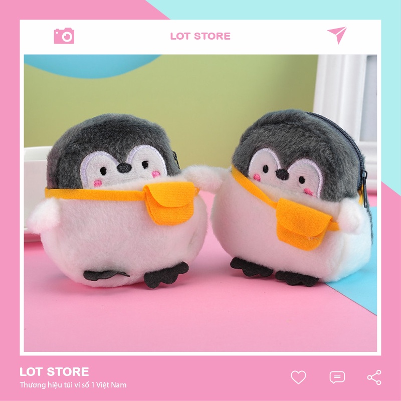 Móc khóa gấu bông treo balo siêu dễ thương LOTSTORE MK26