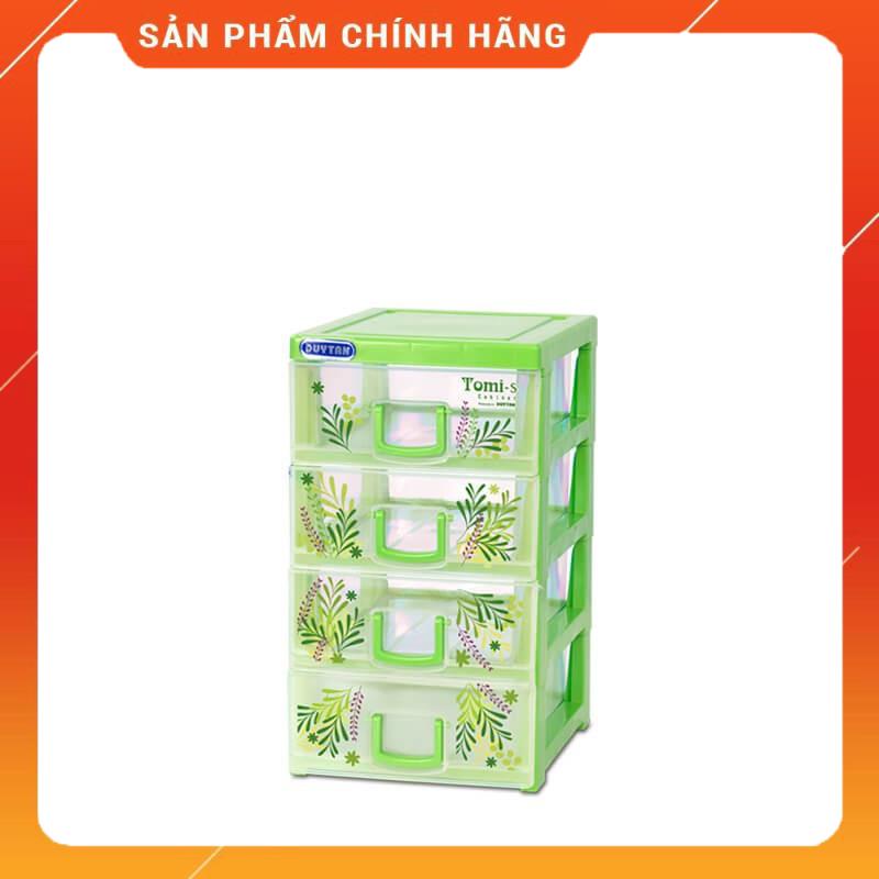 [HOT] . Tủ nhựa mini Duy Tân Tomi-S 4 ngăn 15.5 x 19 x 27,5 cm (4N)