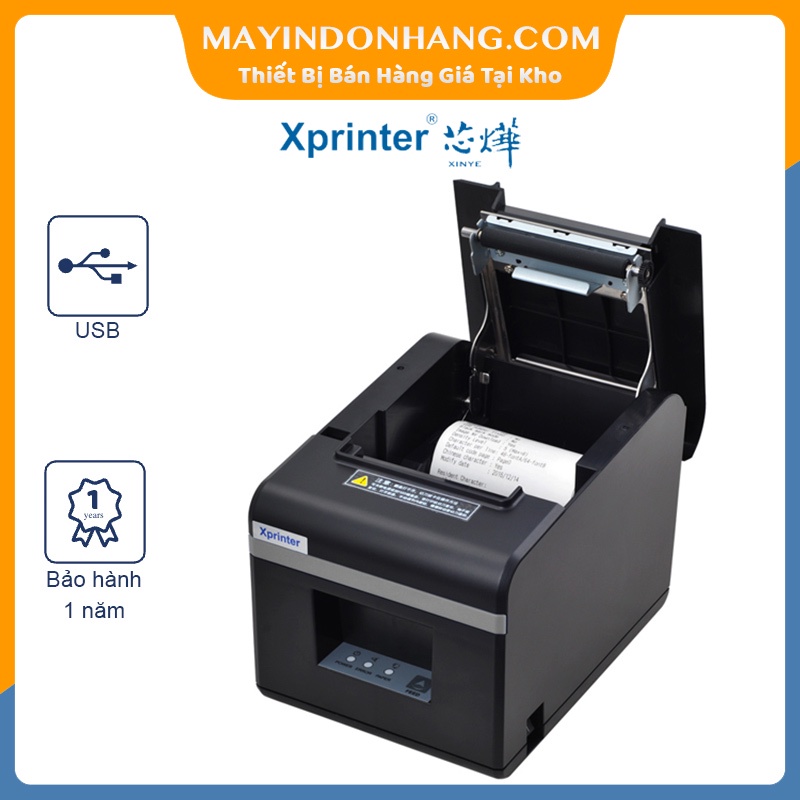 Máy in hóa đơn Xprinter N160ii hay là Xprinter K200L USB Giá Rẻ Nhất Việt Nam