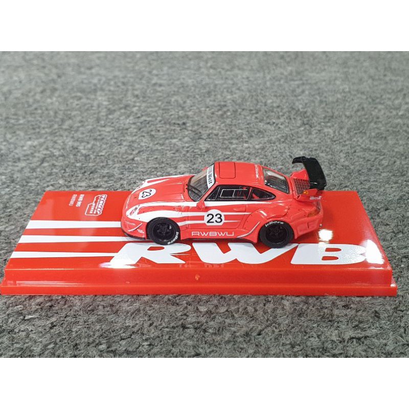 Xe Mô Hình Porsche RWB 993 1:64 Tarmac Works ( Đỏ )