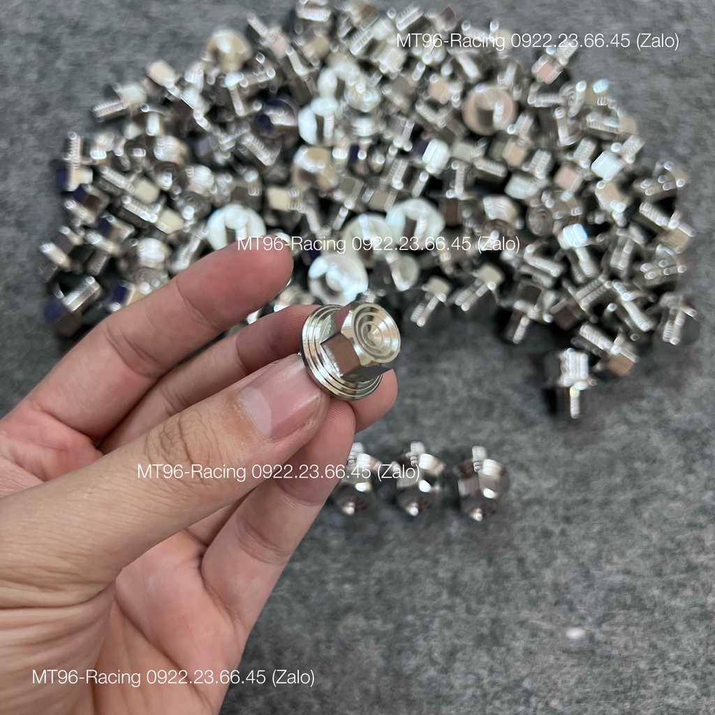 Ốc Chân Gương Salaya V2, Ốc Chân Kính Salaya V2 Chuẩn Inox304 Gắn Nhiều Dòng Xe