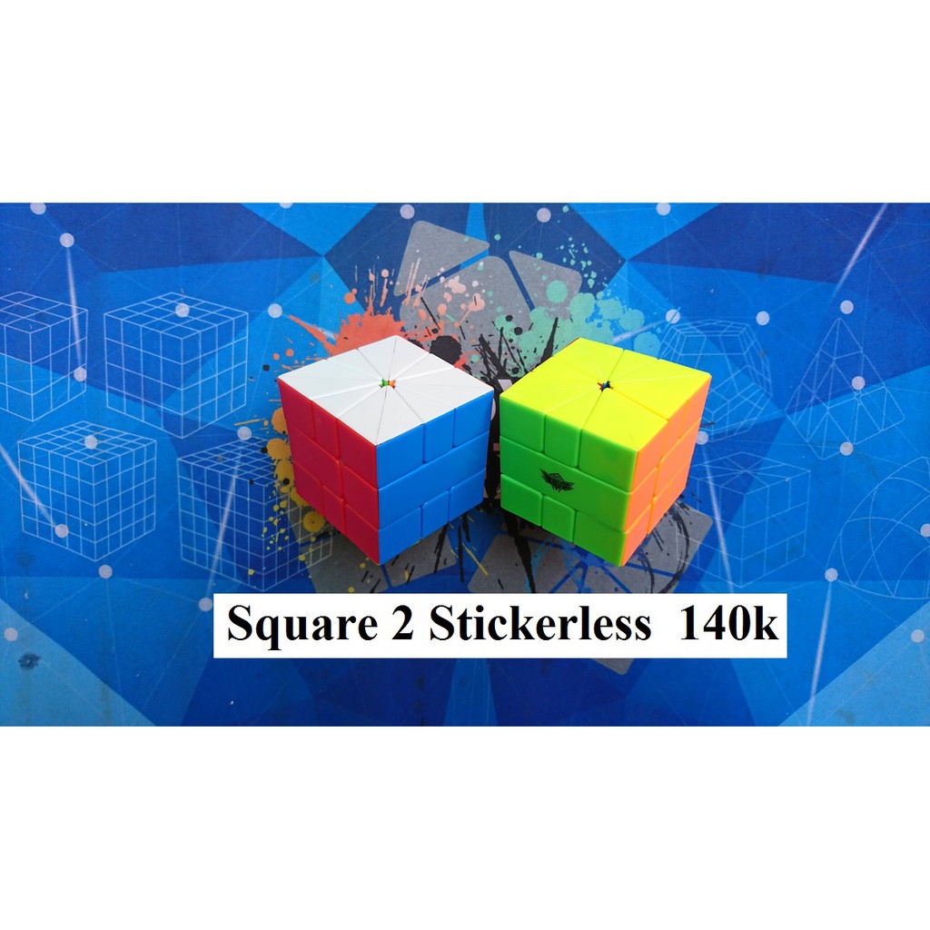 Biến thể Rubik. Square 2 Stickerless