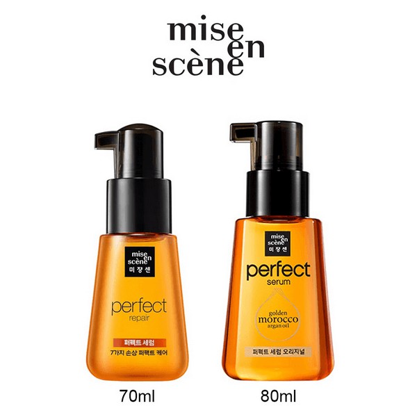 Tinh chất dưỡng tóc Mise En Scène Perfect Serum Golden Morocco Argan Oil 80ml