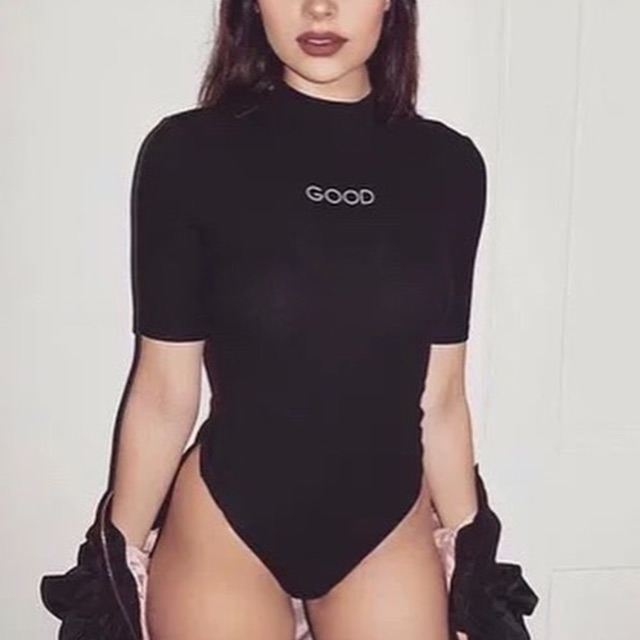 Bodysuit/đồ bơi 1 mảnh Good cổ cao tay cộc sexy | BigBuy360 - bigbuy360.vn