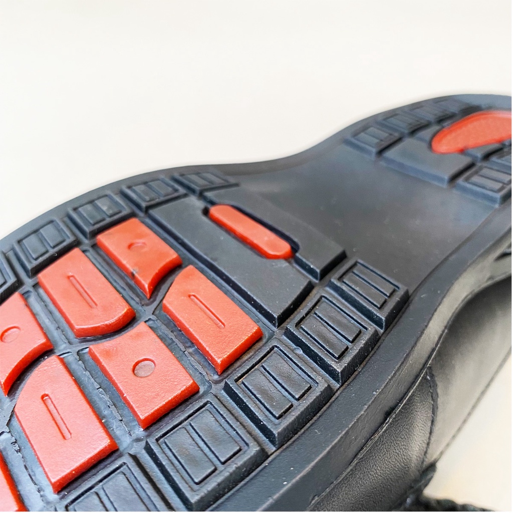 Giày sambo, giày tây hở gót chất liệu da bò Hồng Hạnh