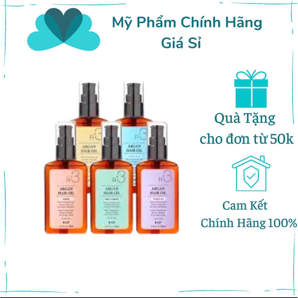 Dầu Dưỡng Tóc Raip R3 The Argan Oil 100ml