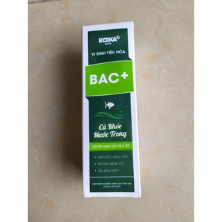 Men Vi Sinh Tiêu Hoá BAC+ Koika Cho Cá Khoẻ 105 ml  - Men Vi Sinh Hồ Cá Giúp Nước Trong, Ổn Định