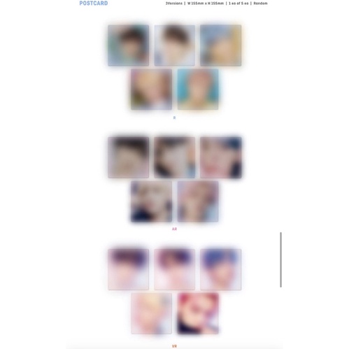 Bộ ảnh nguyên seal nhóm TXT chính hãng BLUE HOUR