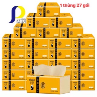 Giấy ăn gấu trúc 1 thùng 27 gói