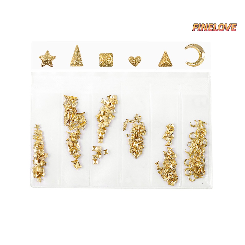 Hộp Chi Tiết Trang Trí Móng Tay Nghệ Thuật Cao Cấp