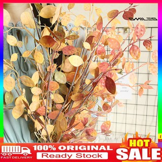 1 nhánh lá nhân tạo trang trí tiệc