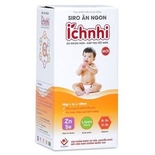 SIRO ÍCH NHI ĂN NGON CHAI 100ml