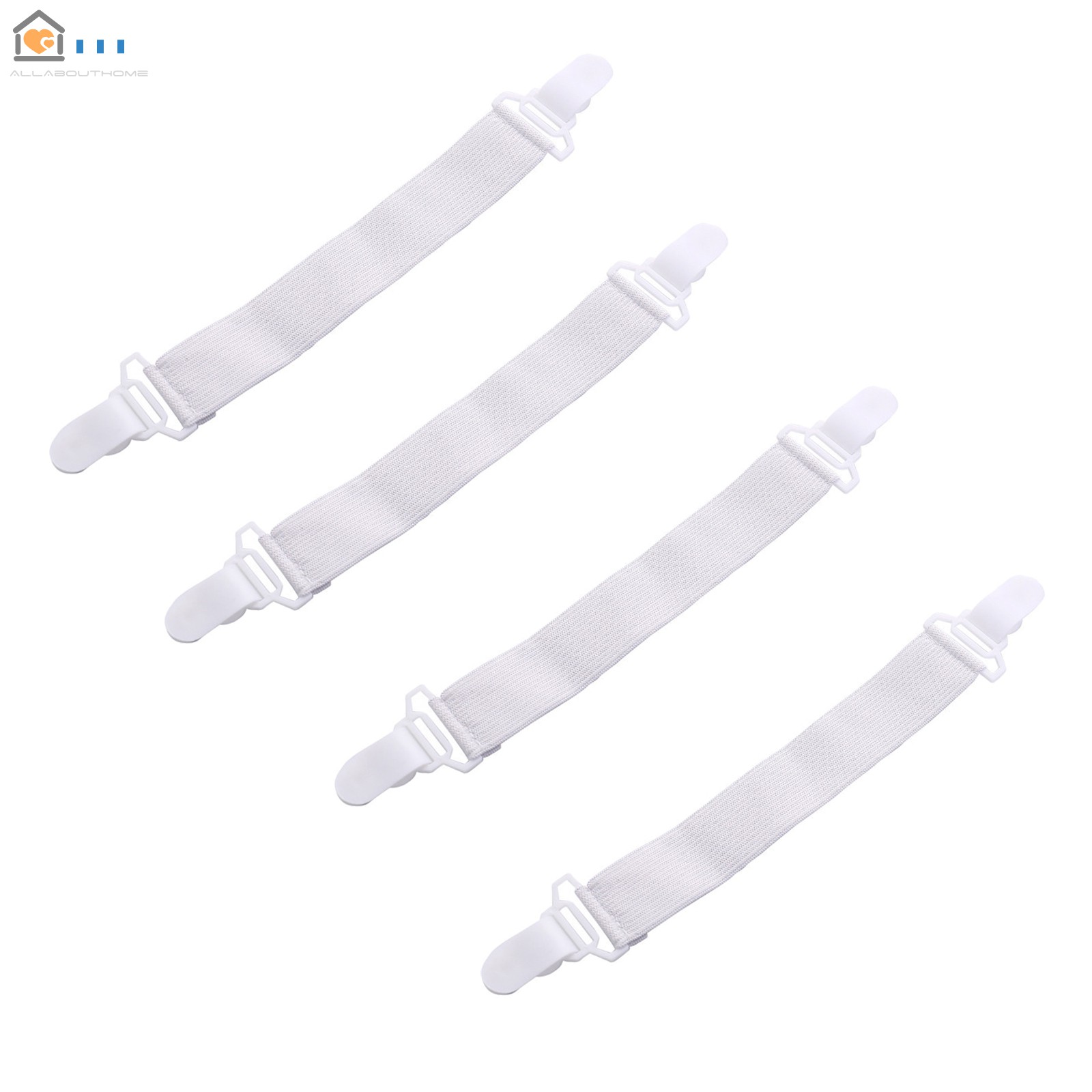 Set 4 Dây Đai Co Giãn Giữ Cố Định Ga Trải Giường Tiện Dụng