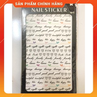 [CHÍNH HÃNG] STICKER DÁN MÓNG ĐẸP CHUYÊN DỤNG CHO DÂN LÀM MÓNG