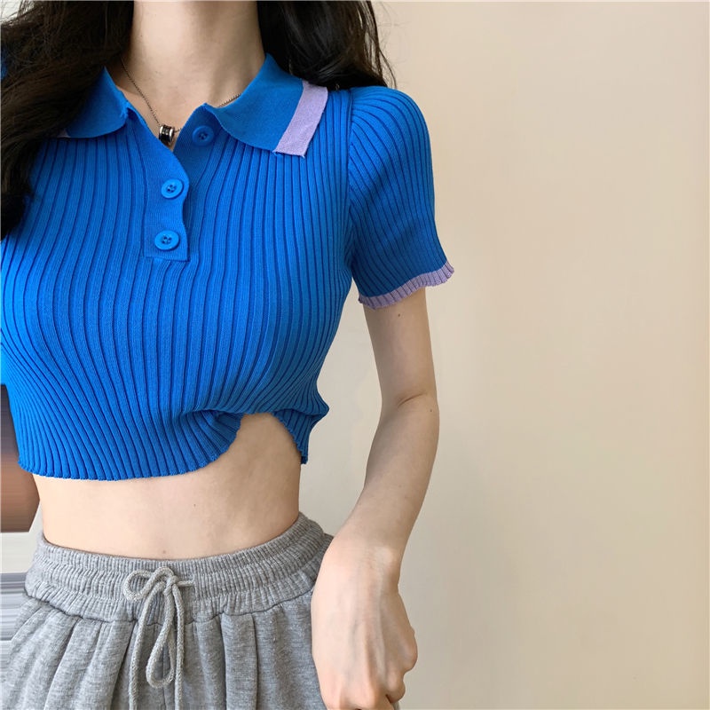 Áo croptop thời trang mùa hè dành cho nữ