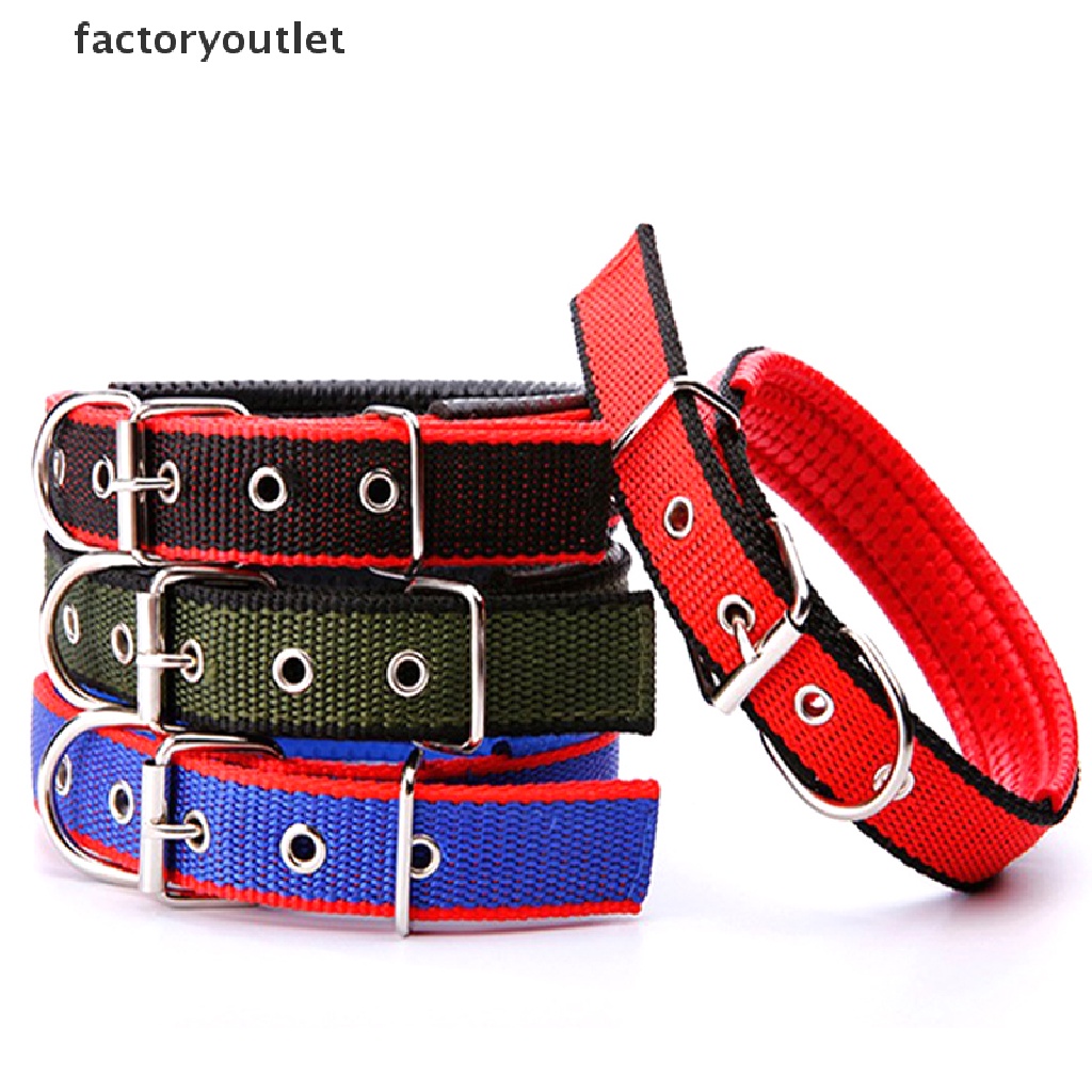 Vòng Cổ Nylon Cho Chó Cỡ Nhỏ / Vừa / Lớn / Keji / Chó Bull / Beagle QWD