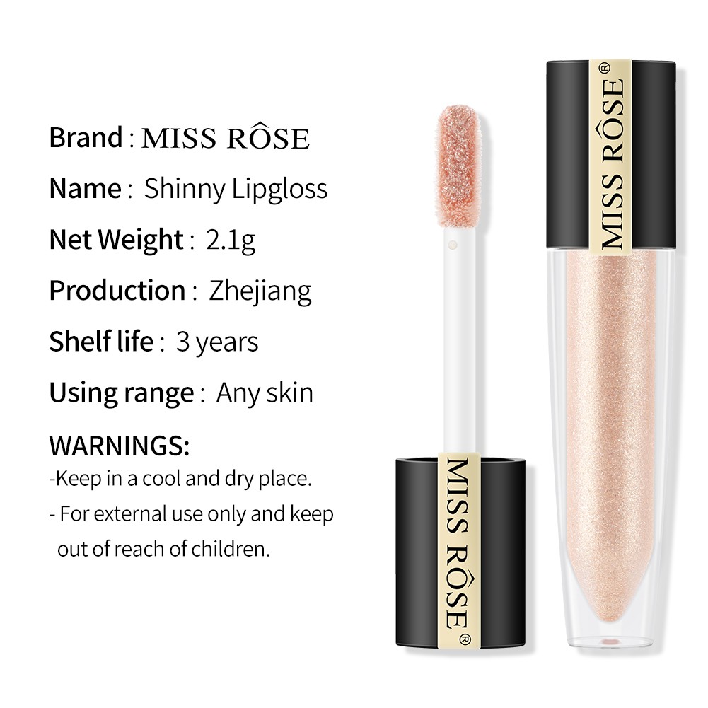 Son kem lì Crystal Pearly-lustre Lip Stick Long-lasting Lip Gloss Beauty Cosmetics Make Up | BigBuy360 - bigbuy360.vn