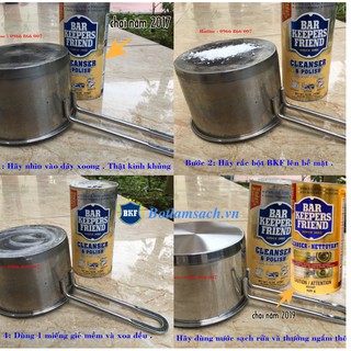 BỘT LÀM SẠCH BKF - BAR KEEPERS FRIEND