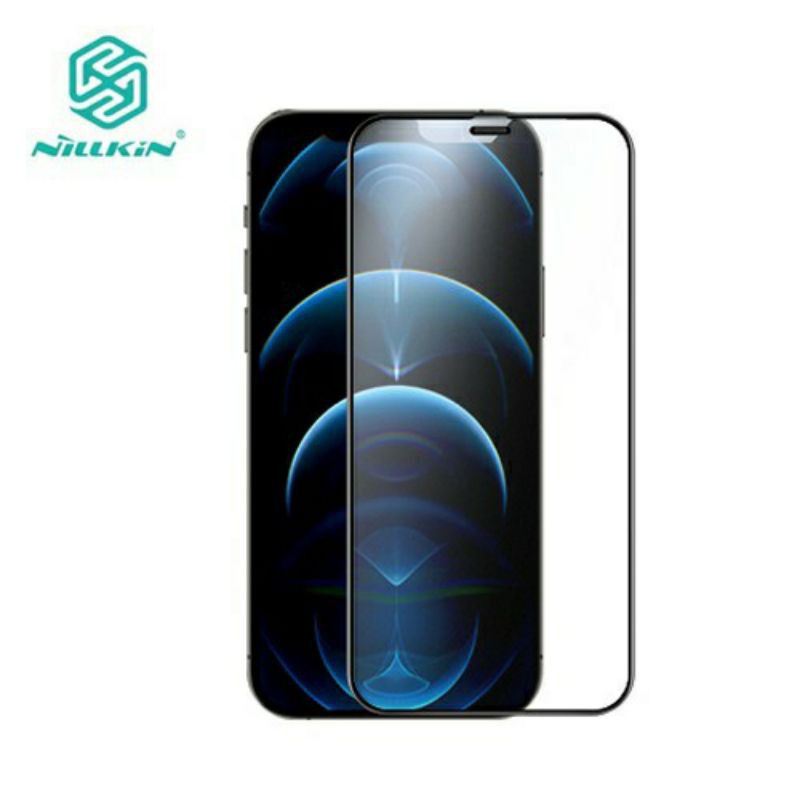 Kính cường lực iPhone 12/ 12 Pro/ 12 Pro Max chống vân tay nhám mờ hiệu Nillkin FogMirror [Hàng chính hãng Full Box]