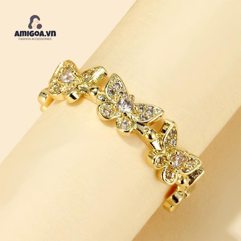✨✨Nhẫn Hợp Kim Hình Bươm Bướm Xinh Xắn