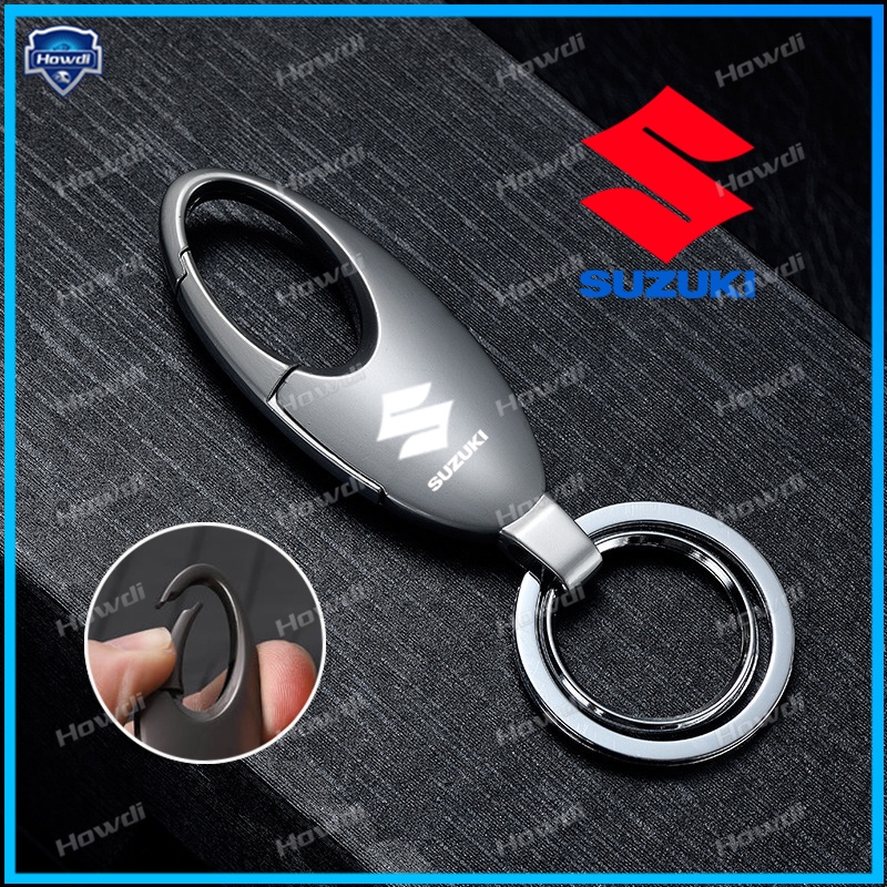 Móc Khóa Kim Loại Hình Giọt Nước Kèm logo Cho Xe Hơi Xe Máy