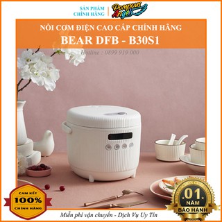 [Chính hãng] Nồi cơm điện từ đa năng mini thông minh BEAR DFB - B30S1 3L dành cho 3-4 người , bảo hành 12 tháng