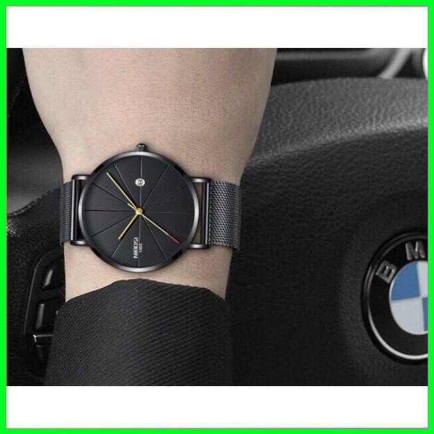 [SIÊU KHUYẾN MÃI] ĐỒNG HỒ NAM NIBOSI SIÊU MỎNG CHẠY 1 LỊCH NGÀY HÀNG CHÍNH HÃNG FULL BOX | BigBuy360 - bigbuy360.vn