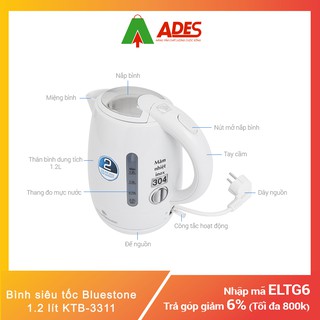 Ấm Siêu Tốc BLUESTONE KTB-3311 1.2L