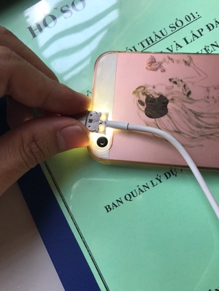 Dây cáp iphone Zin ( tặng dây cuộn sạc )