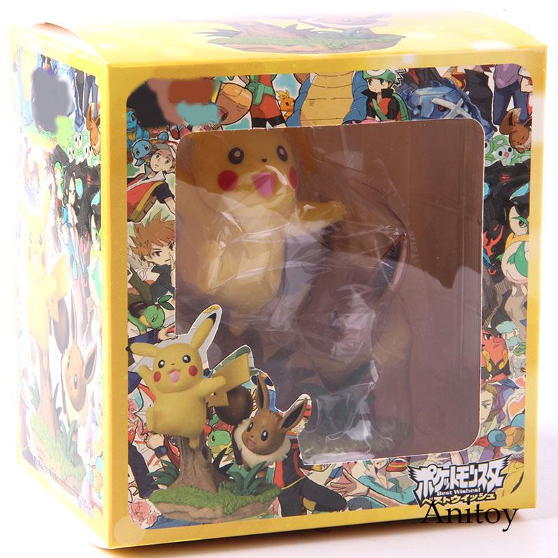Mô hình nhân vật Pokemon vs Eevee đồ chơi