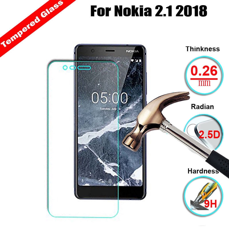 Kính Cường Lực Bảo Vệ Màn Hình Cho Nokia 3 5 6 2017 2018 X5 X6 6.1 7 Plus 8