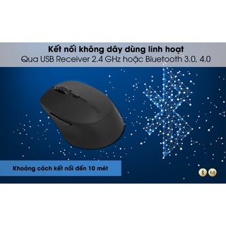Chuột không dây Silent Rapoo M300 ( Like New )