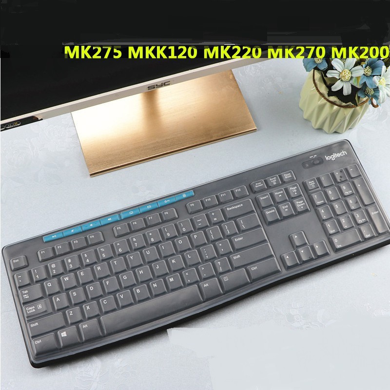 Sale 70% Miếng đậy Bàn phím không dây tiện lợi cho văn phòng Logitech Mk275, Clearx2 Giá gốc 113,000 đ - 54A67