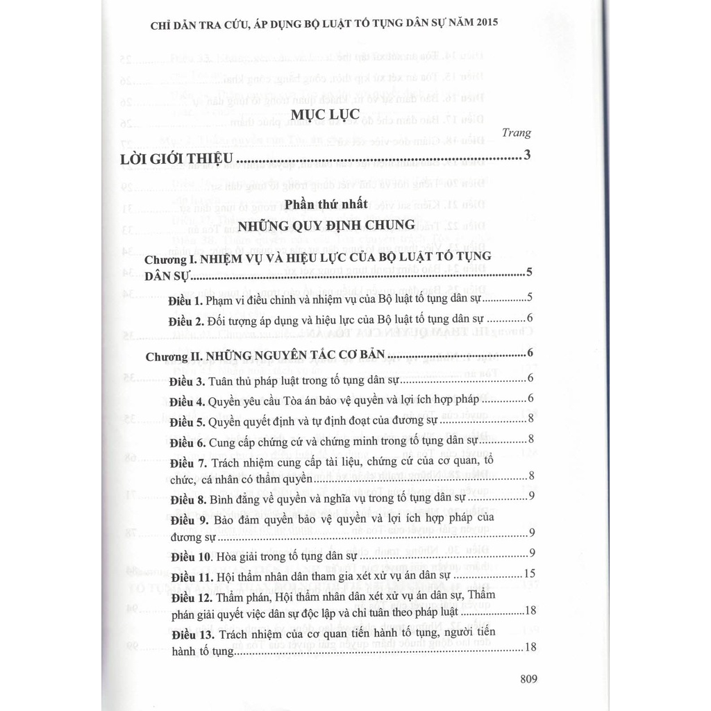 Sách - Chỉ Dẫn Tra Cứu, Áp Dụng Bộ Luật Tố Tụng Dân Sự Năm 2015 (Tái Bản Lần Thứ Nhất, Có Sửa Đổi, Bổ Sung)